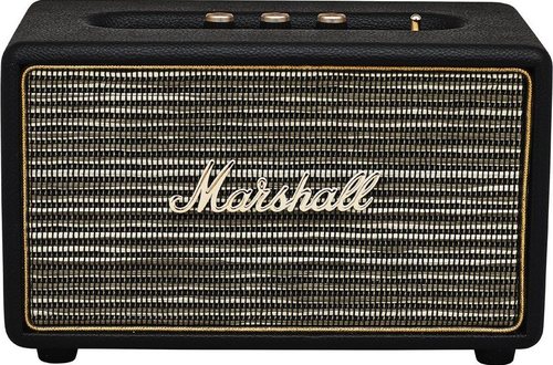 MARSHALL HEADPHONES Acton M-ACCS-10126 Bluetooth Speaker comes with a well-balanced audio boasting clear midrange and extended highs