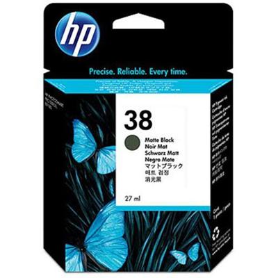 HP 38 - Matte black - original - ink cartridge - for Photosmart Pro B8850  Pro B9180  Pro B9180gp