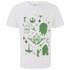 The men?s ?Star Wars Yoda Festive Galaxy Christmas? T-shirt features an array of star wars themed baubles in its design, included Yoda, the millennium falcon and R2D2. The short sleeve tee is crafted from cotton for unrivalled comfort. ?M.R  100% Cotton