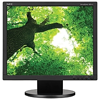 Enhance your desktop without breaking your budget with the 17" NEC AccuSync AS172, an LED backlit LCD desktop monitor featuring robust environmental features such as the Carbon Footprint Meter for tracking the conservation of green gas emissions and ECO Mode for significant power consumption savings