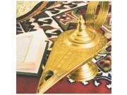 3dRose LLC 8 x 8 x 0.25 Inches Lamp of Aladdin, Arabic Shoes, Holy Islamic Quran Mouse Pad (mp_131462_1)