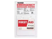 Bloodborne Pathogens Station, 54603 Type: First Aid Kits Color: White