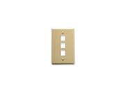 FACE PLATE-3-IVORY