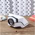 The Smartphone Projector will magnify images and games from your phone onto a 40? screen. The clever gadget requires minimal set up: simply place your smartphone into the projector, direct the lens towards a flat wall and watch the images appear. The adjustable lens can focus up to 10 x and requires no batteries or wires to set up. The universal white portable projector fits most smartphones.    Features:    Smartphone Projector  Transform images and games from your phone onto a 40? screen  Minimal set up required  Aim projector towards a flat wall for magnified visuals  Adjustable lens can focus up to 10 x  Portable projector fits most smartphones