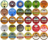 30-count Top Brand Coffee, Tea, Cider, Hot Cocoa and Cappuccino K-Cup Variety Sampler Pack, Single-Serve Cups for Keurig Brewers