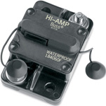 "Minn Kota MKR-19 60 AMP Waterproof Circuit Breaker, The Minn Kota MKR-19 is a waterproof circuit breaker that protects the trolling motor from electrical damage