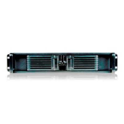 I-Star D Storm D-200-PFS - Rack-mountable - 2U - ATX - no power supply (ATX) - black - USB