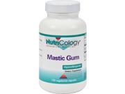 Mastic Gum - 120 Vegetarian Capsules by NutriCology Type: Alternative Healing Gender: Unisex Active Ingredients: Serving Size 2 capsules Servings per container 60  Amount per serving:   Pistacia lentiscus (Resin) 1000 mg  Other ingredients: Hydroxypropyl methylcellulose, microcrystalline cellulose, magnesium stearate, silicon dioxide