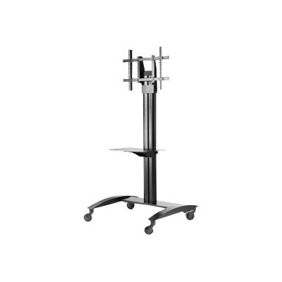 Peerless-AV SmartMount ACC-MS - Mounting component (shelf) for AV System - metal - black powder coat