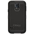 Samsung Galaxy S5 Otterbox Black/Black Defender series case Type: Case Compatible Phone Manufacturer: Samsung Materials: Polycarbonate Belt Clip Include: Yes Screen Protector Include: Yes Features: Rugged silicone outer layer wraps around the polycarbonate inner layer to create a rock-solid defense against drops and shocks