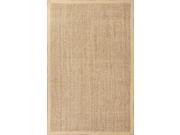 Jaipur NAL05 Naturals Textured Jute Taupe/Tan Area Rug ( 2X3 )