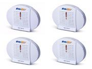 Eva-dry E-500 High Capacity Renewable Wireless Mini Dehumidifier - 4 Pack - Fight dampness in boats, safes, RVs and BIG close