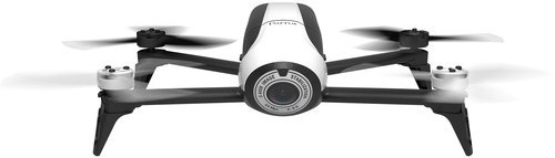 The white BeBop 2 PF726003 Drone with 14 Megapixel Flight Camera from Parrot is a Wi-Fi-based, mobile device-operated RC quadcopter capable of capturing 1080p aerial video and taking 4096 x 3072 resolution still photos