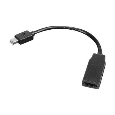 Lenovo - Display cable - Mini DisplayPort (M) to HDMI (F) - 7.9 in - for ThinkPad L570  P51  T431s  T470p  T530  W550s  X1 Carbon  X240