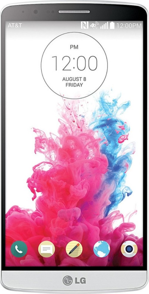 The LG 652810515375 G3's D850 5.5-inch Quad HD (2560 x 1440) display transforms the smartphone visual experience at 4 times the resolution of HD