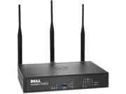 Dell Sonicwall 01-SSC-0583 TZ300 WLS AC TOTAL SECURE 1YR Security: Deep Packet Inspection Services: Gateway Anti-Virus, Anti-Spyware, Intrusion Prevention, DPI SSL    Content Filtering Service (CFS): HTTP URL, HTTPS IP, keyword and content scanning, ActiveX, Java Applet, and cookie blocking bandwidth management on filtering categories, allow/forbid lists    Enforced Client Anti-Virus and Anti-Spyware: McAfee    Comprehensive Anti-Spam Service: Supported Series: TZ 300 Type: Wired Standard: TCP/IP, UDP, ICMP, HTTP, HTTPS, IPSec, ISAKMP/IKE, SNMP, DHCP, PPPoE, L2TP, PPTP, RADIUS, IEEE 802.3 Wireless Technology: 802.11 a/b/g/n/ac Ports: Network interfaces (all support 1 Gb Ethernet): 5  USB (3G/4G WAN failover): 1 USB 3.0 Encryption Standard: DES, 3DES, AES (128, 192, 256-bit), MD5, SHA-1, Suite B Cryptography VPN: Site-to-Site VPN Tunnels: 10    IPSec VPN...
