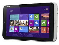 The Acer Iconia NT.L1JAA.001 W3 810 1600 Tablet PC capability in a tablet, so you can work and play on the go more conveniently than ever