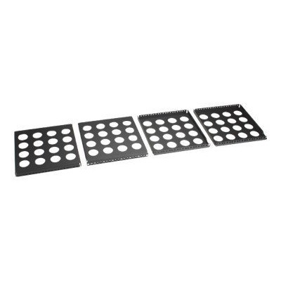 Black Box Center-Mount Conversion Brackets - Rack rail adapter - 7U (pack of 2) - for Black Box Open Frame Rack  Open Frame Rack