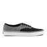 Men?s Vans ?Authentic C&C? trainers with an iconic skate-inspired design. The trainers feature a grey chambray and black canvas upper with flat tonal laces and black metal eyelets. Set on the classic vulcanised white midsole with black stripe detail, the trainers feature the signature waffle rubber outsole for traction. Complete with a woven brand tab to the outer side, black fabric trim and the 'Off the Wall' heel logo. - A.D.  Upper: Chambray/Canvas. Sole: Rubber.
