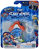 Use your Swappz 628430122187 12218 The Smurfs   Brainy Gaming Figure to feed your Smurfs, exercise you're Smurf, educate your Smurf, wash your Smurf and put your Smurf to bed
