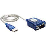 Plugable USB to Serial Adapter Compatible with Windows, Mac, Linux (RS-232\DB9 Female Connector, Prolific PL2303HX Rev. D Chipset)