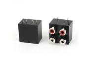Audio Panel Mounting 4 Female Jack RCA Socket AV Concentric Connectors 2 Pcs Type: Toys - Outdoor Toys