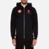 Men's zip through hoody from Billionaire Boys Club. Cut from soft cotton with a regular fit, the 'Vegas' zipped jacket features a drawstring hood, zip through fastening and embroidered logo and graphic to the chest. Complete with pouch pockets, ribbed trims and large Vegas screen print to the rear. Small logo to the left cuff.  100% Cotton. Model is 188cm/6'2  and wears a size M.