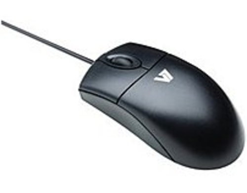 V7 M30P20-7N Optical USB Mouse is supported with a 1000 dpi resolution sensor that is very effective for precision control