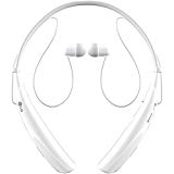LG Electronics Tone Pro HBS-750 Bluetooth Wireless Stereo Headset - Retail Packaging - White