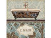 Bathroom Bliss II by Lisa Audit  Gallery Wrap Canvas Art printed on heavy museum grade canvas.