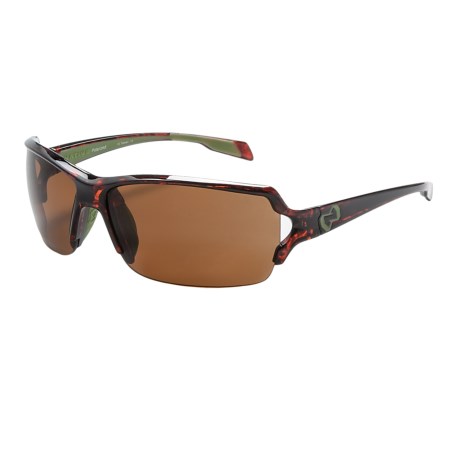 CLOSEOUTS . Get into the action with the secure, comfortable fit of Native Eyewear Blanca sunglasses. Their interchangeable lens system makes them the practical pair for any occasion, from winter to summer, sport to leisure. Available Colors: IRON/GREY, ASPHALT/COPPER, MAPLE TORTOISE/BROWN, TRANSLUCENT BLUE/GREY.