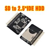 Optimal Shop New Secure Digital 44 Pin 2.5" Male IDE to SD Card Adapter Amiga 600 1200
