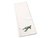 Turtle  Table Runner Size/Dimensions: 72" Type: Placemats and Runners Color: Multi-Color Color Mapping: Multi-Color Material: Polyester Style: Animal & Jungle Shape: Rectangle Special Features: 100% Polyester