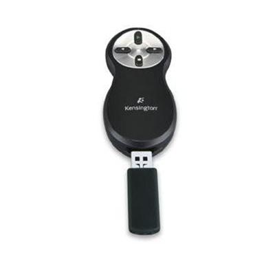 Control your presentation anywhere in the room-up to 60 feet away.The Kensington Wireless Presenter lets you remain in control of your presentation.
