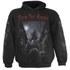 In a graveyard lit only by the moon and a single lantern, Death shows his power to reanimate the fresh corpses of the recently deceased. Zombies arise!Hoody Black is made of Top Quality 100% Cotton, Fleece using skin friendly, Azo-free, Reactive dyes.