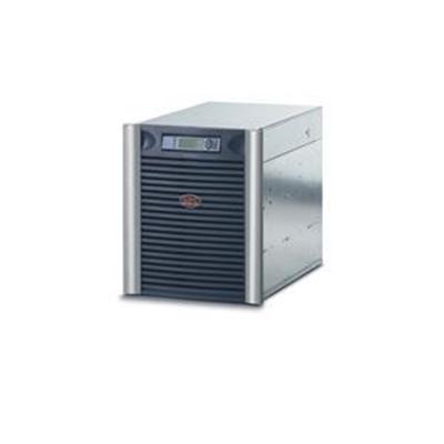 APC Symmetra LX 8kVA Scalable to 8kVA N 1 - Power array (rack-mountable) - AC 208/240 V - 8000 VA - Ethernet 10/100 - output connectors: 7 - 13U - black  silver