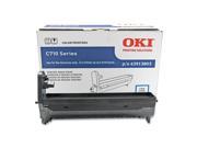 OKIDATA 43913803 Image Drum Cyan Product Sort: Printer Accessories Product Type: Imaging Drums and Photoconductors Color: Cyan Compatibility: OKI C710 Series Printers Specifications: Page Yield: 30000