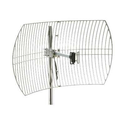 Premiertek ANT-GRID-24dBi - Antenna - 23.5 dBi - directional - outdoor  pole mount - light gray powder coat