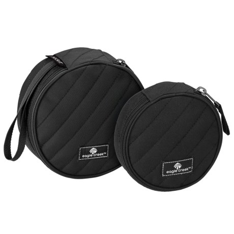 CLOSEOUTS . The Eagle Creek Pack-Itand#174; Original Quilted Circlet set is perfect for storing and organizing jewelry, belts and personal items. Available Colors: DAISY CHAIN BLUE, REPEAK RED, REPEAK TAN, BLUE SEA, BLACK, TAN, RED FIRE.
