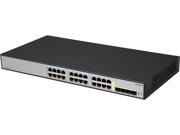 HUAWEI S1700-28GFR-4P-AC Switch Uplink Ports: 4 Uplink Interface: SFP Primary Ports: 24 x RJ45 Primary Port Speed: 10/100/1000Mbps MAC Address Table: 8K VLAN Support: 4 K VLANs Access port Trunk port Hybrid port Management VLAN Voice VLAN Uplink Speed: 10/100/1000 Mbps Security: Hardware ACL Packet filtering based on MAC addresses MAC address authentication Port-based 802.1x authentication