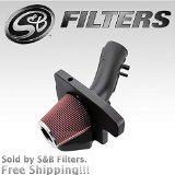S&B 75-2524 Cold Air Intake Kit Ford Super Duty F-250 F-350 F-450 F-550 Excursion (Cleanable, 8-ply Cotton Filter)