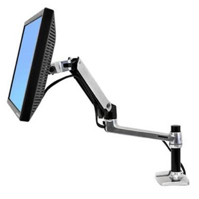 Durable polished aluminum construction! This fully adjustable monitor arm is tested to perform 10 times the expected life-cycle of other competitive brands at roughly half the