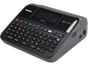 Brother P-Touch PT-D600VP PC-Connectable Label Maker with Color Display and Carry Case Printer Type: Mobile Memory: Yes (up to 99 labels) Fonts Included: Number of Fonts: 14  Fonts: Helsinki, Brussels, US, Florida, Belgium, San Diego, Los Angeles, Calgary, Letter Gothic, Adams, Atlanta, Brunei, Germany, Sofia  Font Sizes: 6, 9, 12, 18, 24, 36, 42, 48 pt., plus Auto  Number of Font Styles: 11  Built-in Symbols: 617  Font Styles: Normal, Bold, Outline, Shadow, Solid, Italic, Italic Bold, Italic Outline, Italic Shadow, Italic Solid, Vertical, Vertical Bold Barcode Type: Barcodes (Stand-alone mode): 9 kinds (CODE39, ITF 2/5, EAN13, EAN8, UPC-A, UPC-E, CODABAR, GS1-128(UCC/EAN128), CODE128)  Barcodes (connected to computer): CODE39, UPC-A, UPC-E, ITF (1-2/5), EAN-8, EAN-13, GS1-128 (UCC/EAN-128), CODE128, CODABAR, POSTNET, GS1 DataBar (RSS), QR Code, PDF417, Data Matrix, Laser Bar Code, ISBN-2 (EAN13 AddOn2), ISBN-5 (EAN13 AddOn5)...