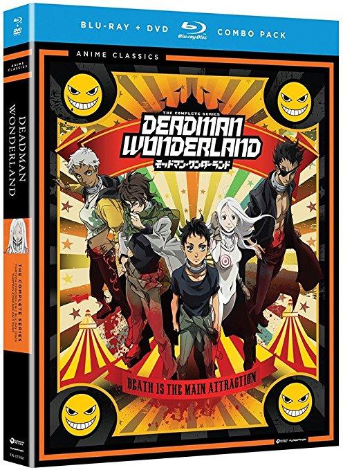 Death is the main attraction in Deadman Wonderland, from the studio that brought you Samurai Champloo and Ergo Proxy. Ganta is the only survivor after a mysterious man in red slaughters a classroom full of teenagers. He?s framed for the carnage, sentenced to die, and locked away in the most twisted prison ever built: Deadman Wonderland. And then it gets worse. At Deadman Wonderland, convicts are forced into brutal deathmatches for the amusement of the masses, the cheers of the crowd drowning out