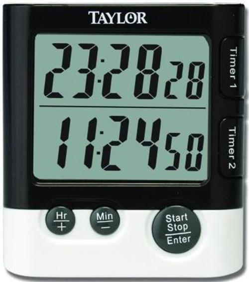 The Taylor 5828 Dual Event Timer is versatile, easy to use, and provides superior results for professionals and amateurs alike