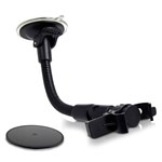 "Flexible Gooseneck Windshield Mount for Garmin GPS Arkon GN042 Brand New Includes One Year Warranty, The Arkon GN042 features a 8"" flexible gooseneck windshield suction pedestal for a better variety of viewing angles on your Garmin Nuvi GPS