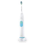 "Sonicare 2 Series Plaque Control HX6211/04 White Blue Brand New Includes One Year Warranty, The Philips Sonicare Plaque Control Toothbrush is very effective for removing the tooth-decaying plaque and also to avoid the cavities