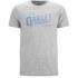 Men?s grey ?Legs? T-shirt with a reverse screen print from Oakley. Crafted from pure cotton, the tee is constructed with a classic crew neckline, short sleeves and tonal stitching to the hemline. The tonal print to the chest pays homage to Oakley?s rich heritage as a specialist lifestyle brand and completes the regular fit T-shirt. ? L.R.  100% Cotton
