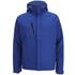 Men's 'Troposphere' insulated jacket from Jack Wolfskin with a lightweight, breathable construction and slight stretch for freedom of movement. Combining high performance and durability, the jacket is crafted from waterproof TEXAPORE O2  2L material and offers protection in rain, snow, wind and cold conditions.  Made with two different fillings, the jacket has a down loft power of 700 cuin (cubic inches) and MICROGUARD synthetic multi-denier insulation (100 g/m²) for ultimate warmth. Featuring an integrated hood with storm peak that can be adjusted for a custom fit and improved line of vision.  Fastened with a concealed front zipped closure, the jacket comprises two side zipped pockets, a zipped pocket to the chest and one internal pocket. Fleece cuffs provide additional heat retention. Complete with underarm ventilation zips, a headphone cable port and signature embroidered branding.  Shell/Lining 1: 100% Polyester. Filling 1: 63% White Duck Down, 30% Polyester, 7% Feather, Contains Non-Textile Parts of Animal Origin. Filling 2: 100% Polyester.