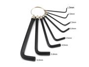 iKKEGOL 8PC Hex Key Set Weight: 95g/0.2lb Color: Gray